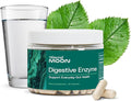 Innerspace Flora Premium Digestive Enzymes for Men and Women - 12 Enzymes for Digestion & Senna Leaf Extract - Supports Gut Health, Digestion Supplement, Nutrient Absorption - 90 Capsules