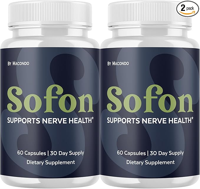 (2 Pack) Nerve Supplement Capsules - Health Formula Advanced Premium Brain & Memory Focus Pills All Natural Daily Vitamins Support for Overall Health & Wellness, 120 Capsules for 2 Months
