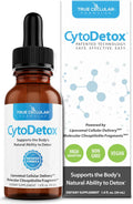 CytoDetox Liposomal Zeolite Clinoptilolite with Fulvates - Supports Cellular Detox & Natural Toxin Removal - Gentle Detoxifier and Binder - 1 oz Bottle