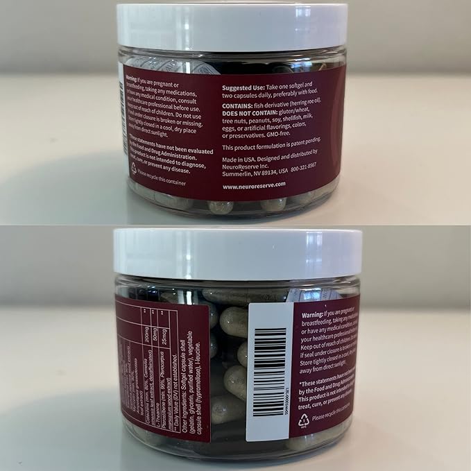 RELEVATE Brain Health Supplement; Memory, Focus, Energy, Sleep, Eyes & Healthy Aging; Doctor Formulated; Quercetin, Lutein, Magnesium Glycinate, Omega 3 DHA EPA, Vitamin B12, B3, D3