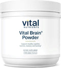 Vital Nutrients Vital Brain Powder | Phosphatidylserine, Acetyl-L-Carnitine Brain Supplement | Nootropic | Healthy Cognitive Function, Memory, Learning* | Gluten, Dairy, Soy Free | Unflavored | 150g