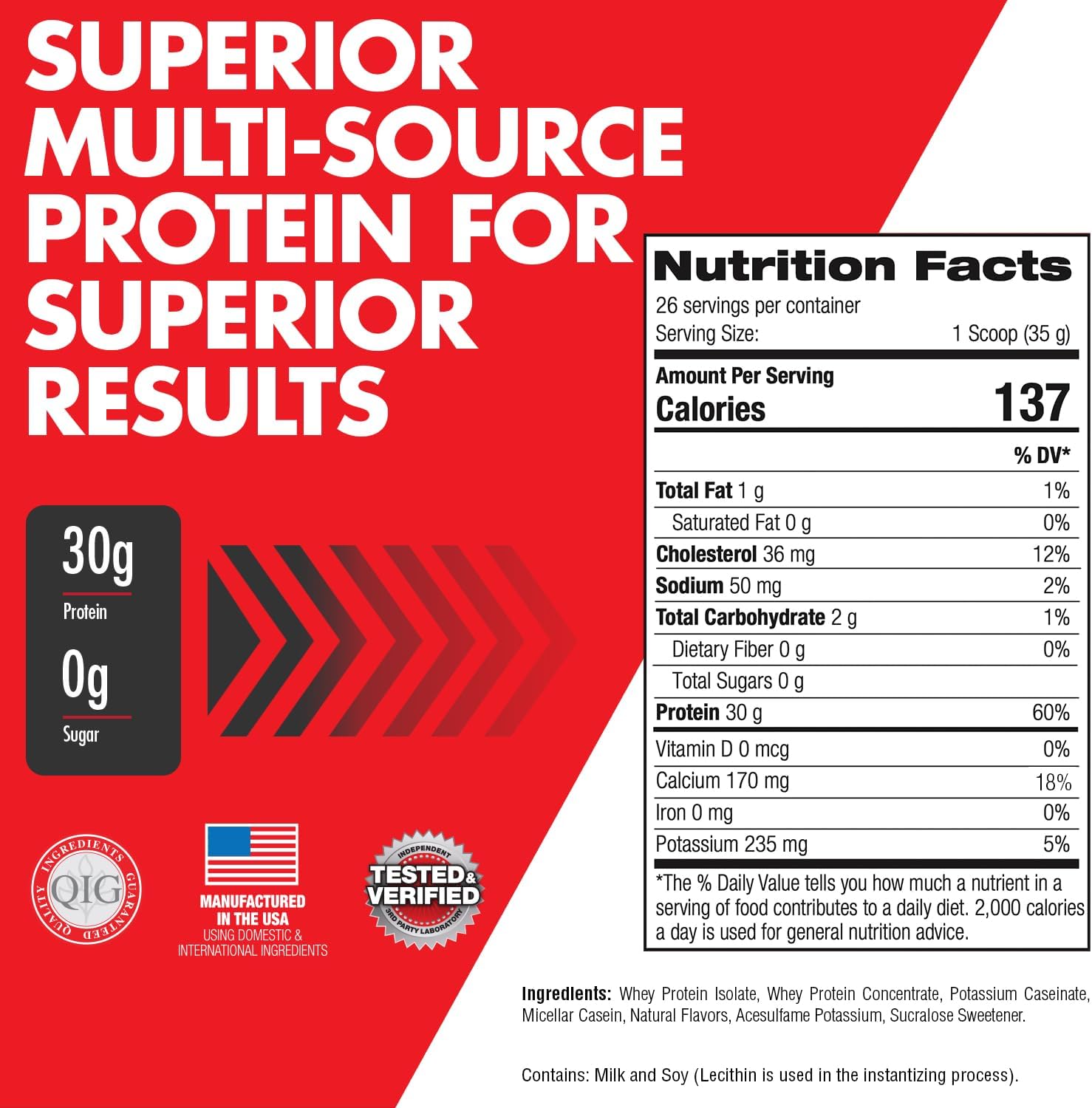 Max Muscle Maxpro Elite Whey Protein Powder | 30g Protein | 0g Sugar | 6.6g BCAAs | Micellar Casein Cold Filtered Whey Isolate Protein | Promotes Muscle Growth & Recovery (Blueberry, 2lb)