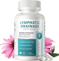 iMATCHME Lymphatic Drainage Supplements for Lymph System Support, Detox & Cleanse, Liver Health,Fluid Balance, Immune Support, Natural Herbal Blends with Echinacea, Liposomal Glutathione, 60 Capsules