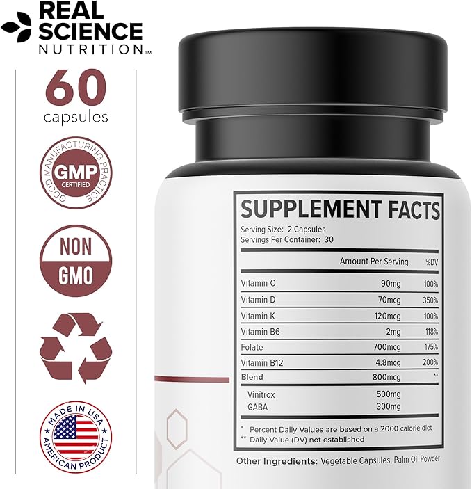 Glucose Balance Natural Nitric Oxide Support for Healthy Glucose Metabolism, Circulation, Energy & Nutrient Utilization Metabolic Wellness Supplement