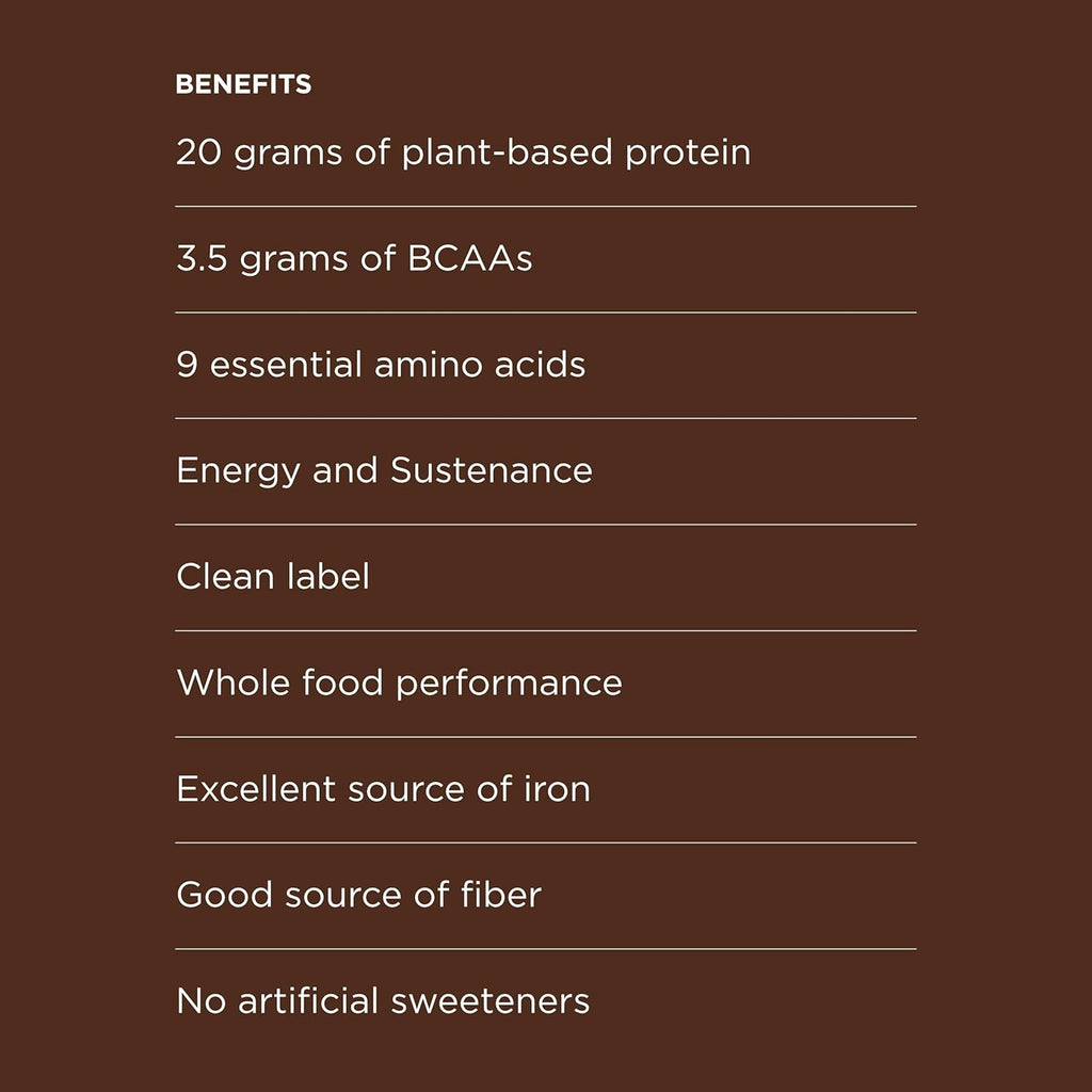 Possible Protein Powder Chocolate Cacao - 20g of Vegan, Plant-Based Protein Mix - Non-GMO, Non-Dairy, Gluten-Free - 3.5g of BCAAs - 9 Essential Amino Acids - 30-Day Supply - 2 Bag, 30 Servings
