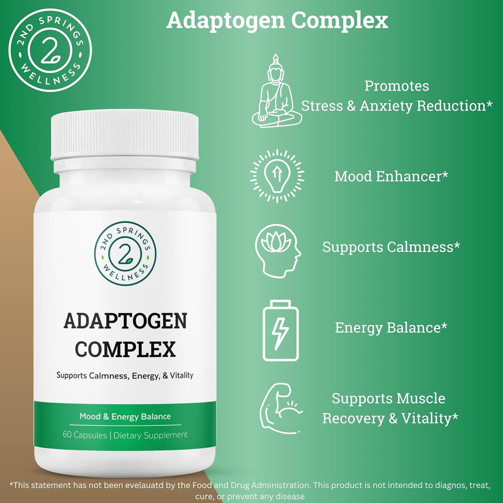 Mind & Body Support Bundle: Adaptogen Complex & Brain Support Formula