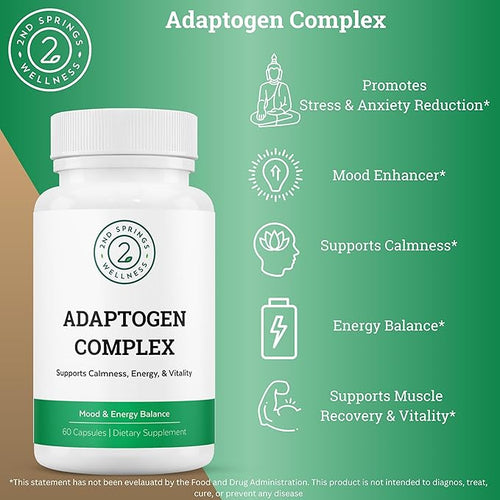 Adaptogen Complex & Vitamin D3+K2 Chewables Bundle