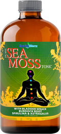 Sea Moss Tonic | Overall Body Enhancement & Wellbeing Support | Natural Herbal Supplement | 32 fl oz