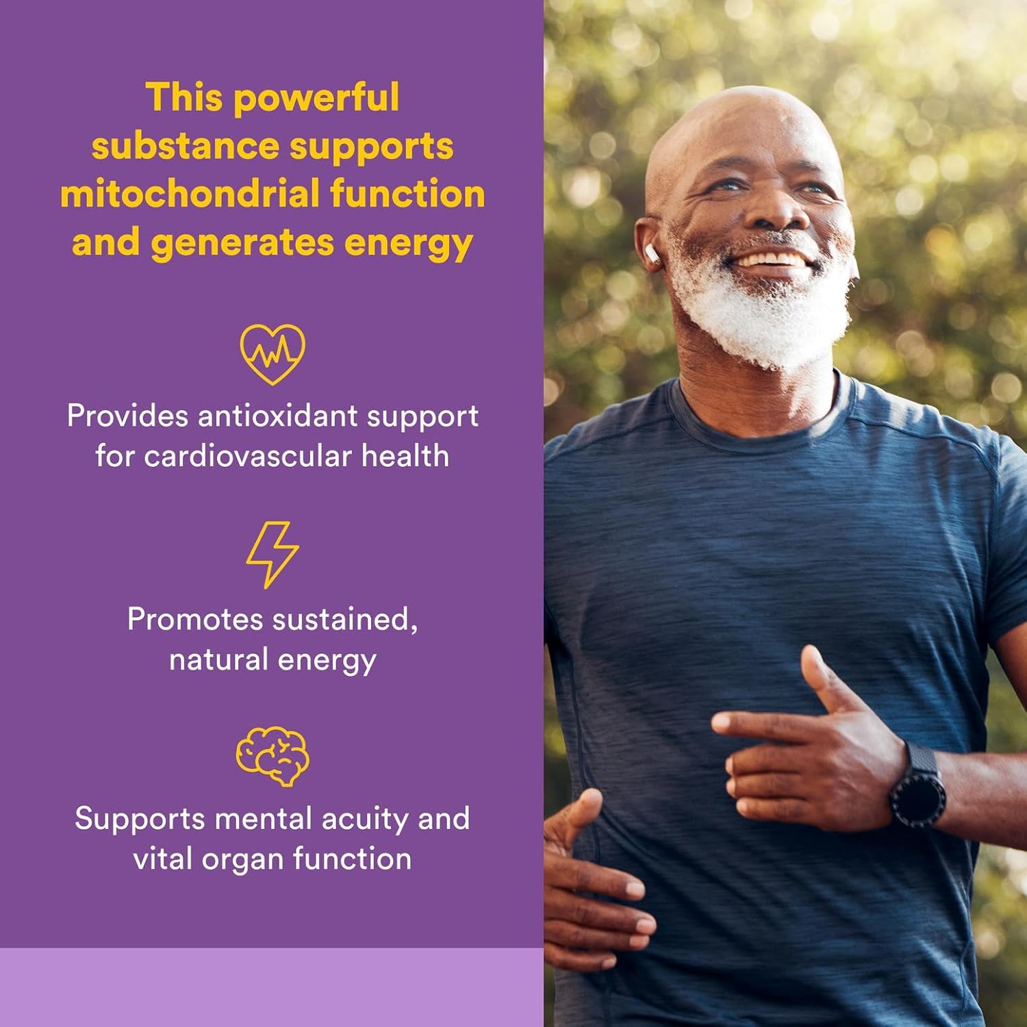 Natural Factors Coenzyme Q10 100 mg, Natural Coenzyme Q10 Supplement for Energy, Heart and Cognitive Support, 240 Softgels