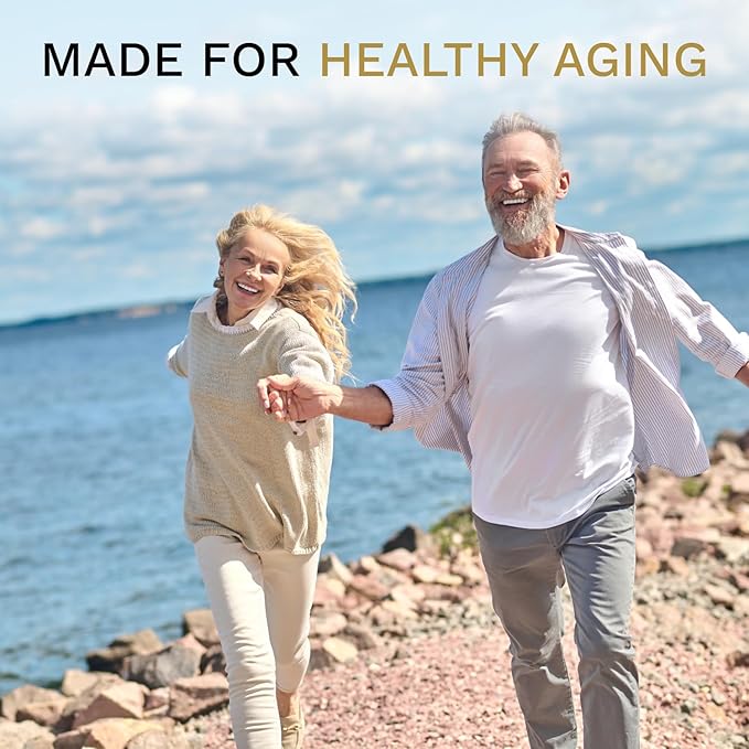 Xpandage Advanced Urolithin A 1000mg with Akkermansia probiotic, Inulin, Organic Pomegranate, Strawberry and Kiwi for Cellular Health, Healthy Gut, Mitochondrial Health& Healthy A*g*i*n*g.