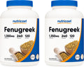 Nutricost Fenugreek Seed 1350mg, 240 Capsules (2 Bottles) - Gluten Free, Non-GMO, 675mg Per Capsule