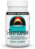 Source Naturals L-Tryptophan with Coenzyme B-6 500mg - 60 Tablets