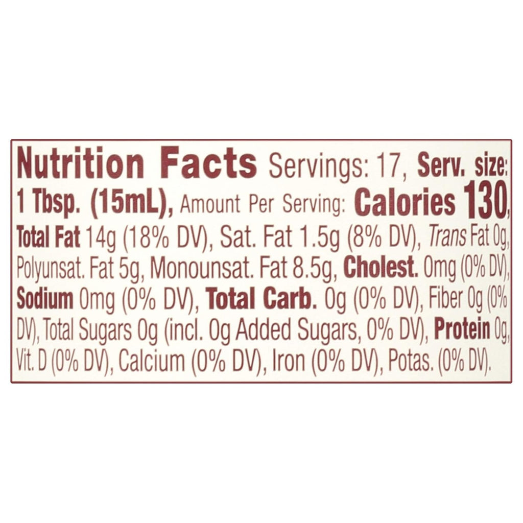 La Tourangelle Roasted Pecan Oil for Cooking, Baking, Butter Substitute, Pasta, Vinaigrettes, Stir Fry, 8.45 Fl Oz