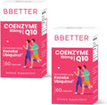 BBETTER Coenzyme Q10 – 100 mg with Kaneka Ubiquinol, Active Form of CoQ10 -Supports Cellular Health & Natural Energy Production- High-Absorption Formula - 120 Softgels