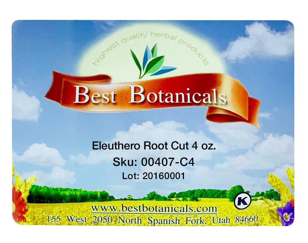 Best Botanicals Eleuthero Root Cut 4 oz.
