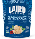 Laird Superfood Organic Focus and Memory Mushroom Blend with Lion’s Mane, L-Theanine, and Coffee Berry, 3.17 oz. Bag, Pack of 1