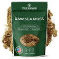 TrueSeaMoss Raw Irish Sea Moss – Wildcrafted Sun-Dried Seaweed for Homemade Gel – Vegan, Non-GMO, Gluten-Free, Additive-Free – 16oz (1 lb) Makes Up to 200oz Gel – Atlantic Harvested