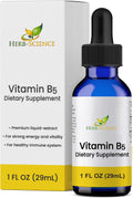 Liquid Vitamin B5 – 36 Servings – High Absorption Pantothenic Acid for Energy, Mood & Nerve Support – Vegan Non-GMO Alcohol Free – Better Than Capsules or Pills – 1 Fl Oz
