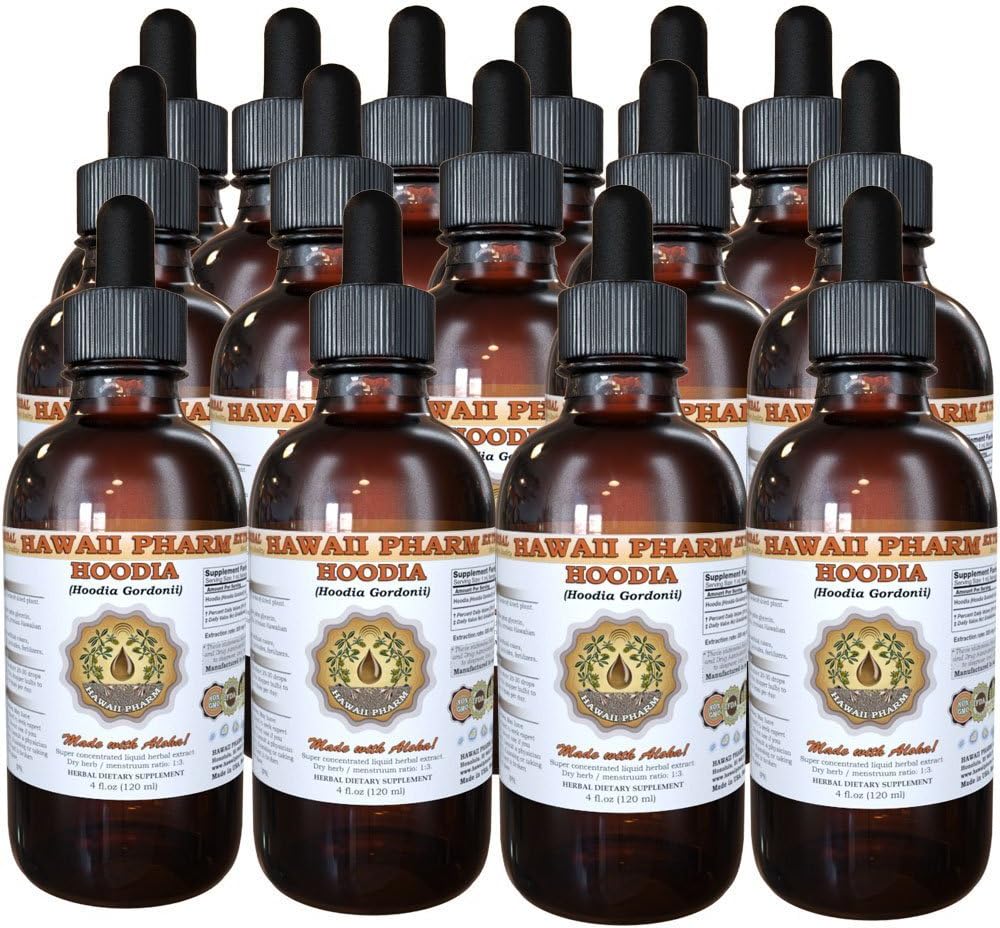 Hoodia Liquid Extract, Hoodia (Hoodia Gordonii) Tincture Supplement 15x4 oz