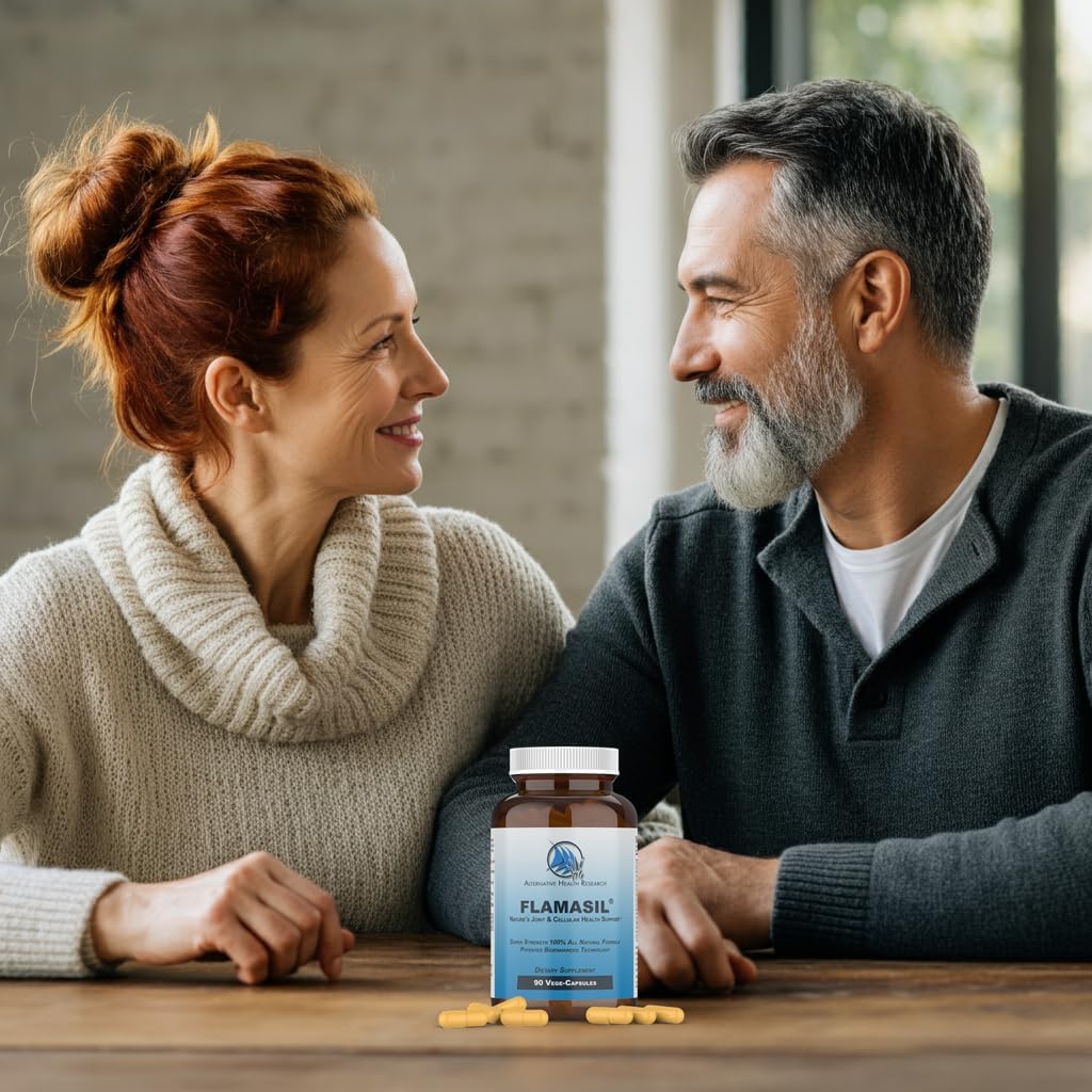 Flamasil™ (2 Pack)- for Healthy Inflammation Response* | Multi-Herbal Pain Reliever* and Joint Aid | Bio-Enhanced Turmeric, Boswellia, Resveratrol, and More | 13-in-1 Superfood Antioxidants