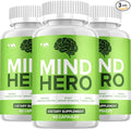 Vitamoon (3 Pack) Mind Hero Supplement Capsules – MindHero Nootropics Pills, Function Support and Reviews, 180 Capsules