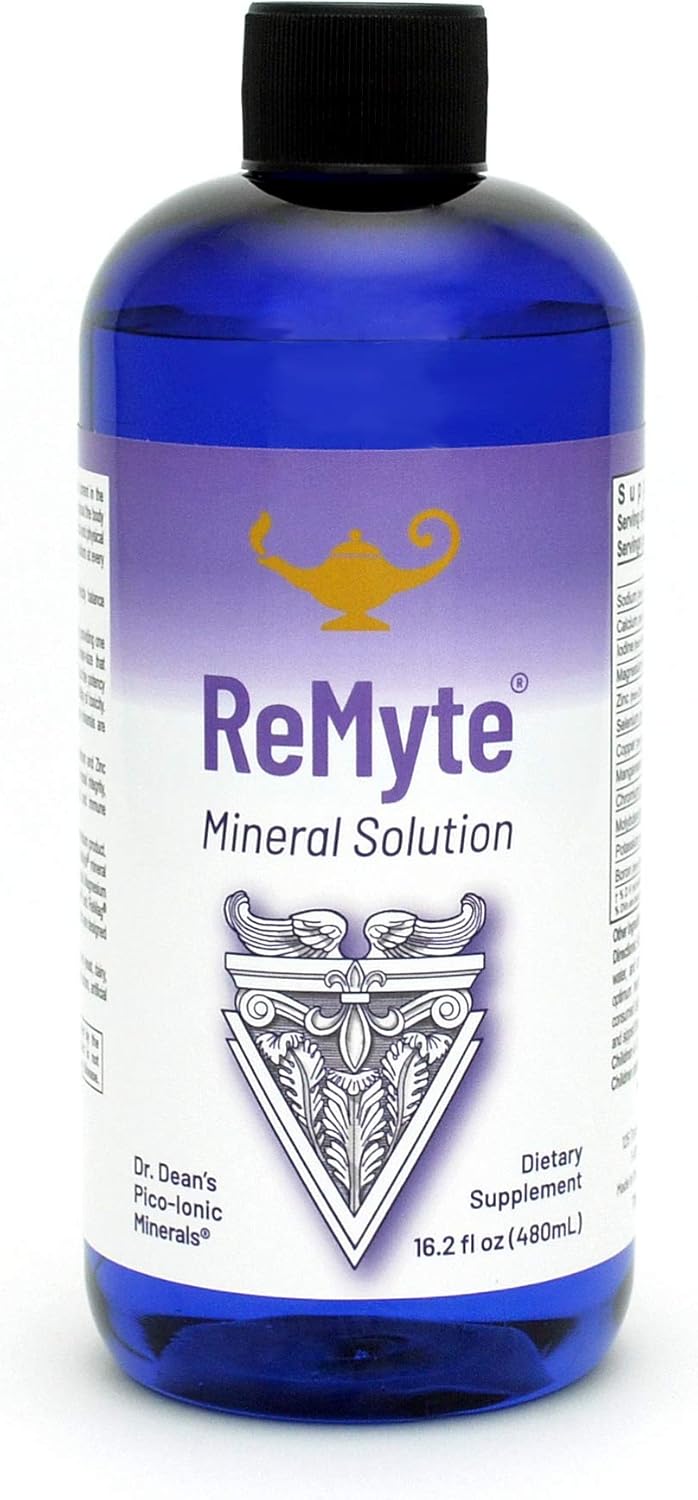 RnA ReSet ReMyte – Electrolyte Mineral Solution with Magnesium, Iodine, Selenium & Zinc, 16.2 Fl Oz (1-Pack)