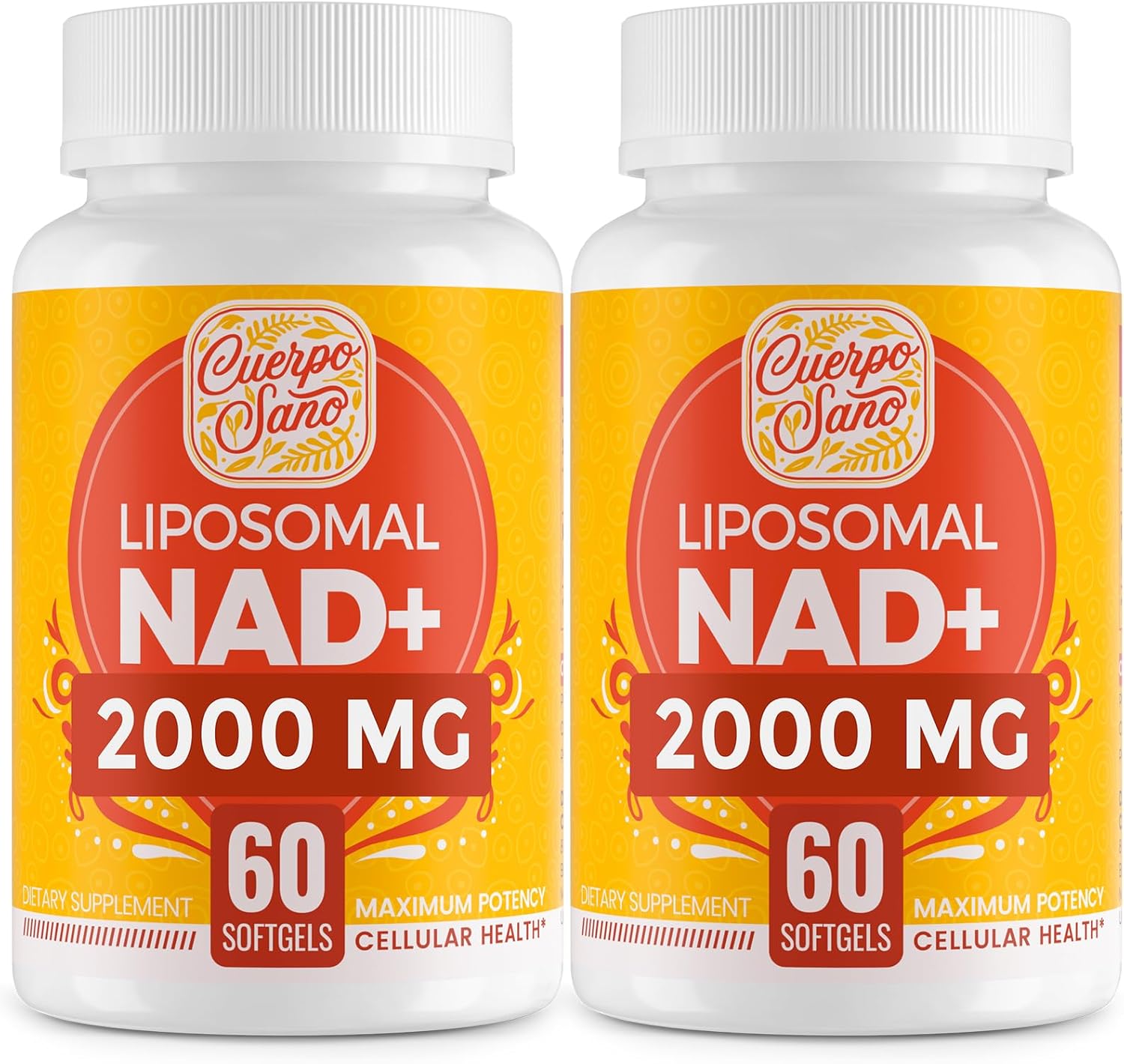 2000 MG NAD Supplement, Liposomal NAD+ with High Absorption, More Efficient Than Nicotinamide Riboside, Pure & Plus Boosting Supplement, Aging Defense, Metabolism & Cellular, 120 softgels