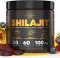 Peak Revival Shilajit Gummies with Manuka Honey, Mixed Berry Flavor, 60 Count, 100mg per Serving, 30 Servings