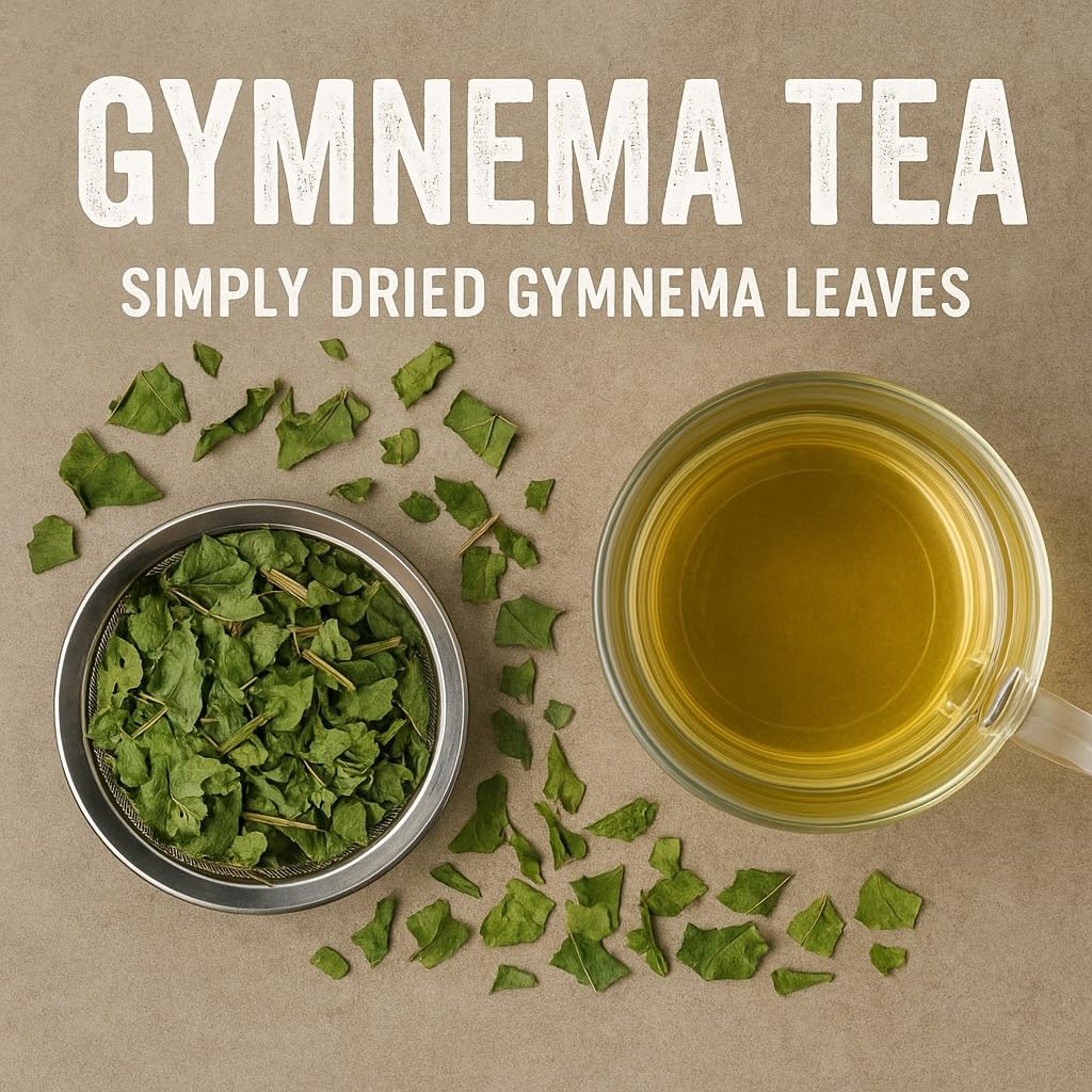 Hida Beauty Gurmar Gymnema Sylvestre Tea 1.76 Ounce Dried Loose Leaf