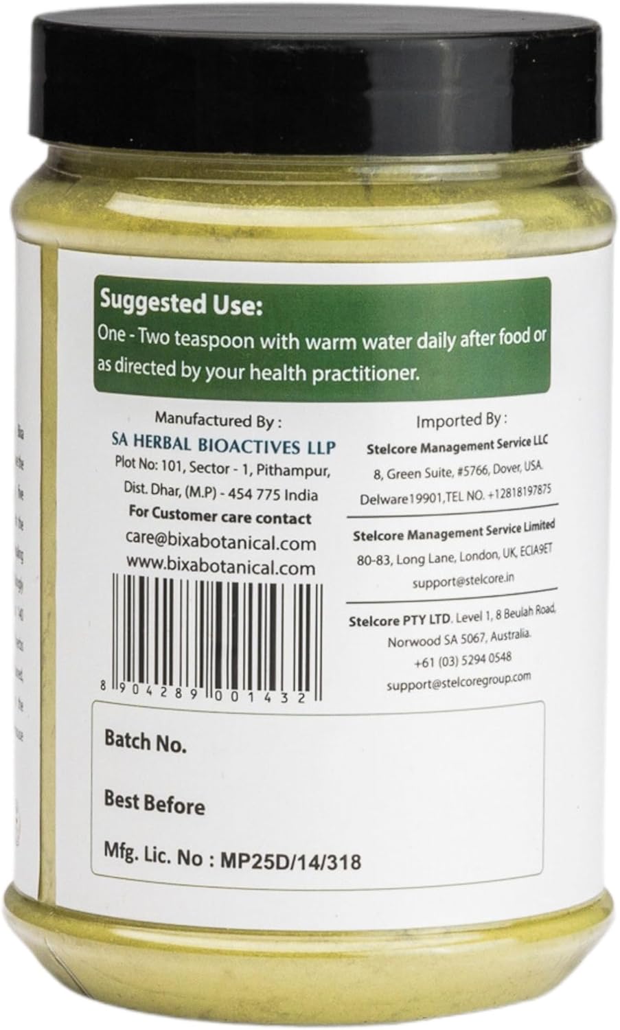 bixa BOTANICAL Neem Leaf Powder | Azadirachta Indica | 200 Grams / 7 OZ | Ayurvedic Anti Allergic Herbal Supplement | Gluten Free, Non-GMO, Steam Treated, Vegan.