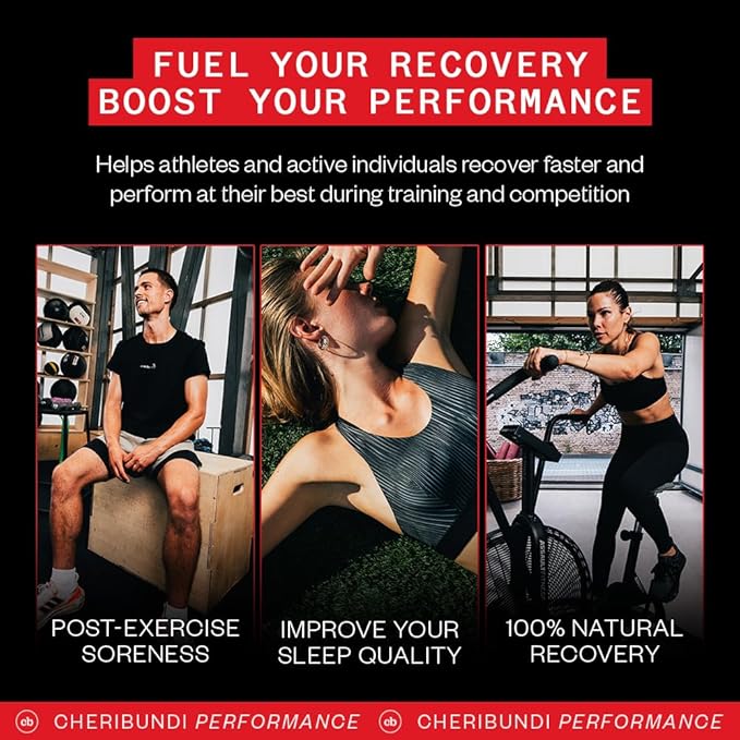 Cheribundi 100% Tart Cherry Juice Pure | Unsweetened Tart Cherry Juice | Athletes Recovery Drink | Promotes Restorative Sleep, Muscle Recovery & Boosts Athletic Performance | 8 floz (24 Pack)