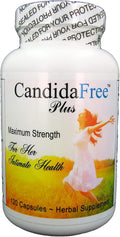 Candida-Free Natural Balance Support Formula for Yeast Overgrowth Cleanse and Detox for Women. 120 Vegan Capsules.
