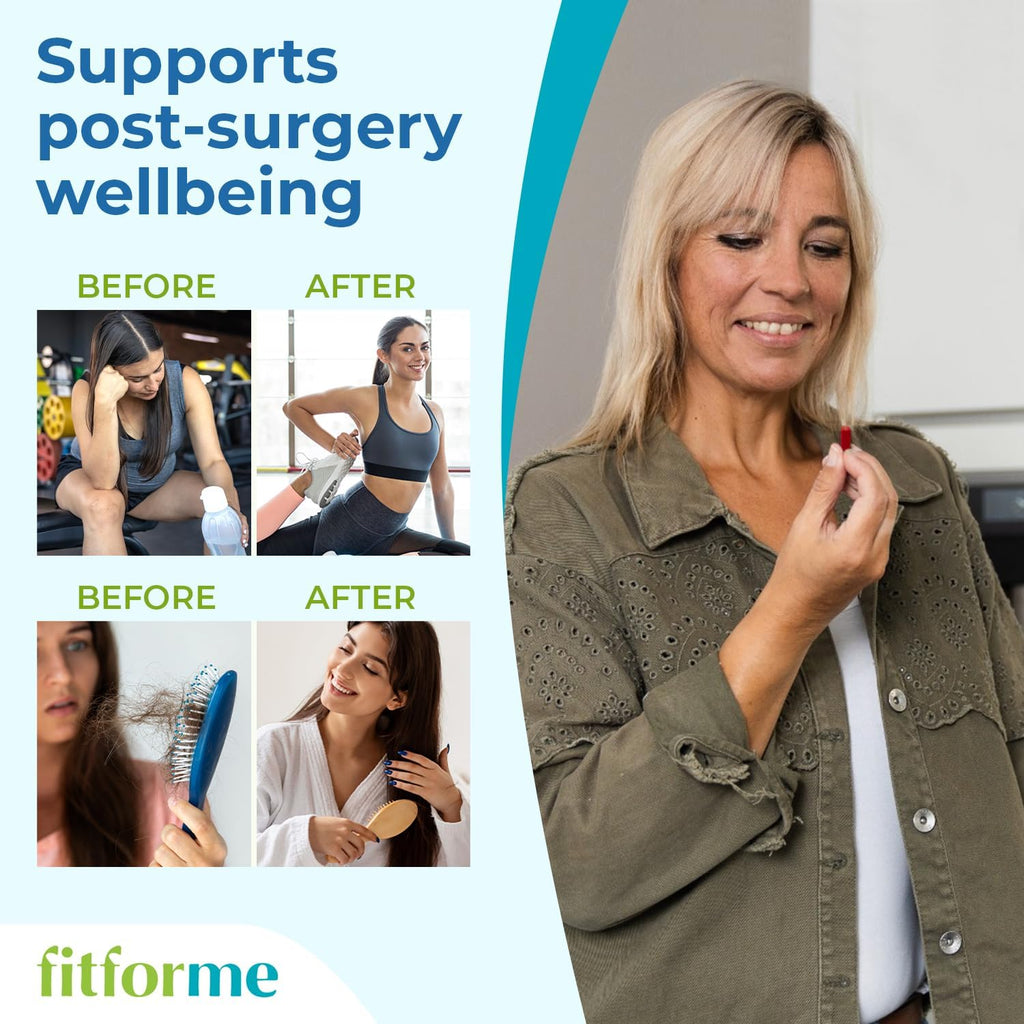 FitForMe Bariatric Multivitamins with Iron After Gastric Sleeve - One a Day WLS Optimum Capsule - 90 Days Supply of Vitamins & Minerals, Scientifically Proven