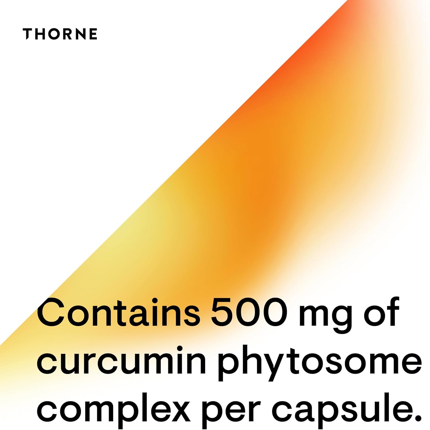THORNE - Curcumin Phytosome 1000 mg (Meriva) - Clinically Studied, High Absorption - Supports Healthy Inflammatory Response in Joints, Muscles, GI Tract, Liver, and Brain* - 60 Capsules - 30 Servings