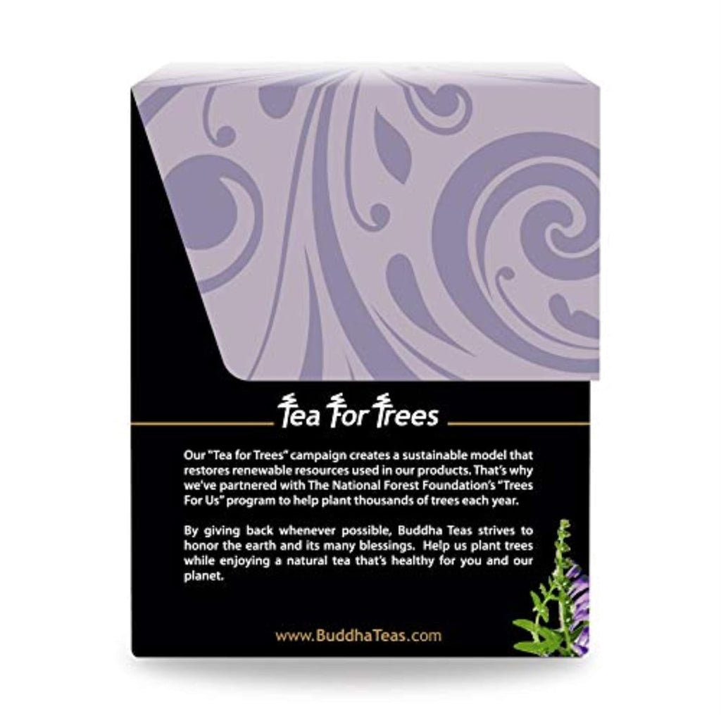 Buddha Teas Organic Skullcap Tea - OU Kosher, USDA Organic, CCOF Organic, 18 Bleach-Free Tea Bags