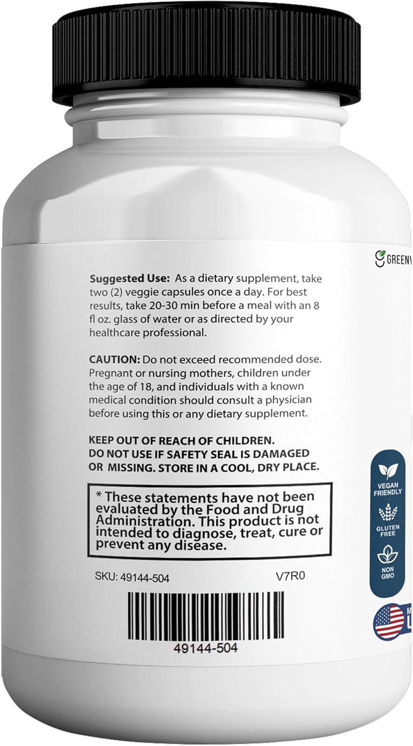 Titan Urin Max Flow Natural Prostate Supplement, 60 Capsules, Extra Strength Herbal Complex with Saw Palmetto, Vitamins E & B6 (5)