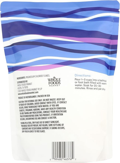 365 by Whole Foods Market, Magnesium Chloride Flakes, Mineral Soaking Aid, 32 Ounce