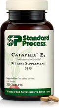 Standard Process Cataplex E2 - Whole Food Heart Health and Antioxidant with D-Alpha Tocopherol Vitamin E, Spanish Moss, Ascorbic Acid, Oat Flour, Inositol, Selenium - 360 Tablets