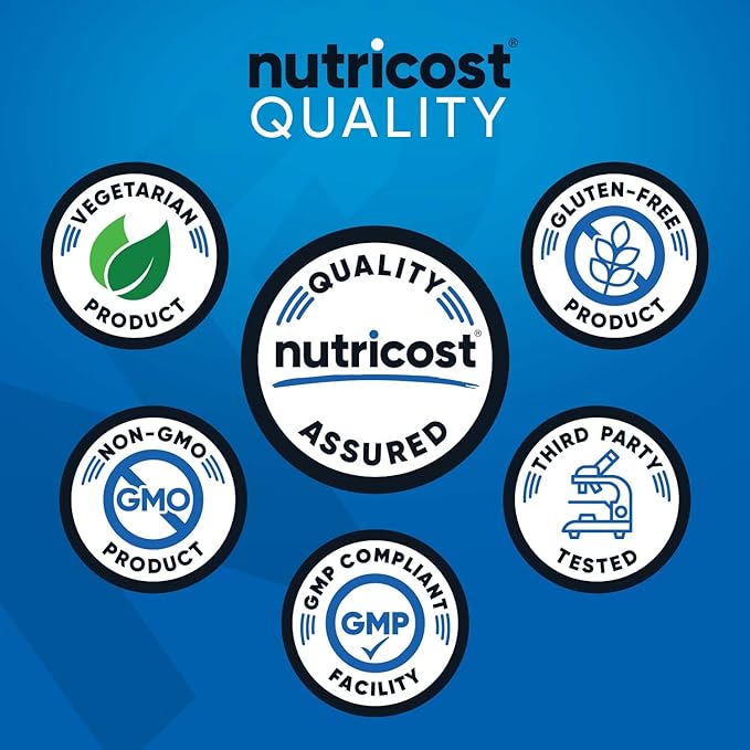 Nutricost BCAA Powder 2:1:1 (90 Servings, No Flavor Added) - Branched Chain Amino Acids