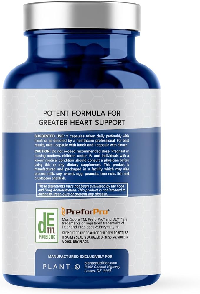 4-in-1 Prebiotic Probiotic & Postbiotic for Women & Men, Complete Gut & Digestive Support Supplement, Pre Post Probiotics & Digestive Enzymes 60 Capsules