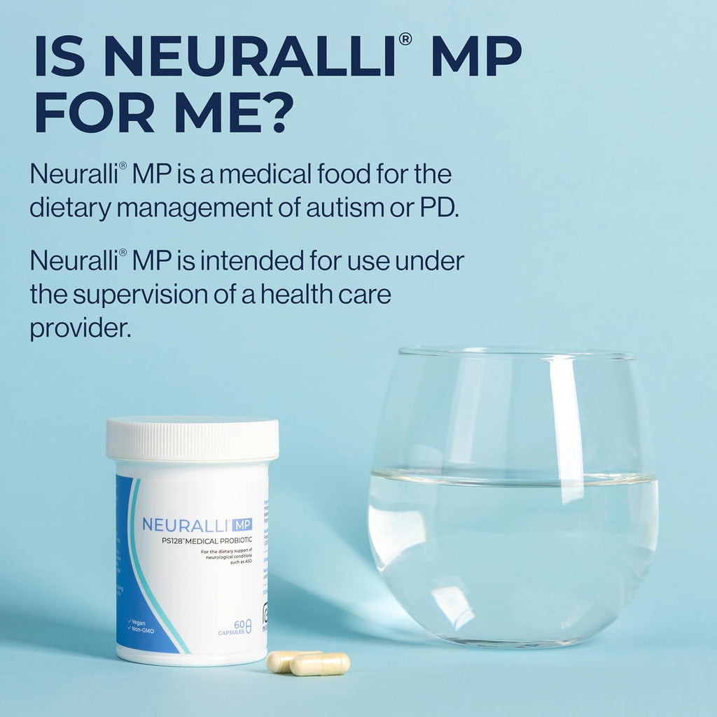 Bened Life Neuralli MP, Medical Food with PS128 for People with ASD and PD (30-Day Supply)