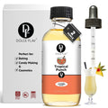 Dolce Flav Tropical Punch Extract – 2 Ounce Oil-Soluble Kosher, Sugar-Free, Concentrated Fruity Tropical Punch Flavoring for Baking, Smoothies & Desserts, Includes Measured Dropper