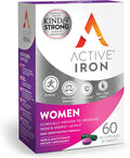 Iron Supplement 25mg + Multivitamin for Women – Clinically Proven to Increase Energy & Reduce Tiredness – Gentle, Non-Constipating Iron + Women’s Multivitamin – 30 Capsules + 30 Tablets