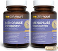 Nouri Daily Menopause Probiotic | Supports Hormonal Balance, Estrogen, Hot Flashes, Night Sweats, Bloating & Gut Health | 3 Clinically Studied Strains + Resveratrol & Vegan Omega Oil | 30-Day Supply