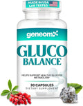 Gluco Balance – Blood Glucose Support Supplements with Berberine HCl, Banaba Leaf, Moringa, B12 & Vanadium – Supports Insulin Sensitivity, Metabolic Function & Energy – 30 Capsules