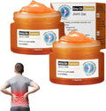 2 PCS Emu Oil Turmeric Joint Gel，Professional Emu Oil Turmeric Bone Sooth Gel for Joint Activities Throughout The Body, Joint Soothing Massage Gel for Back, Neck, Hands, Knee