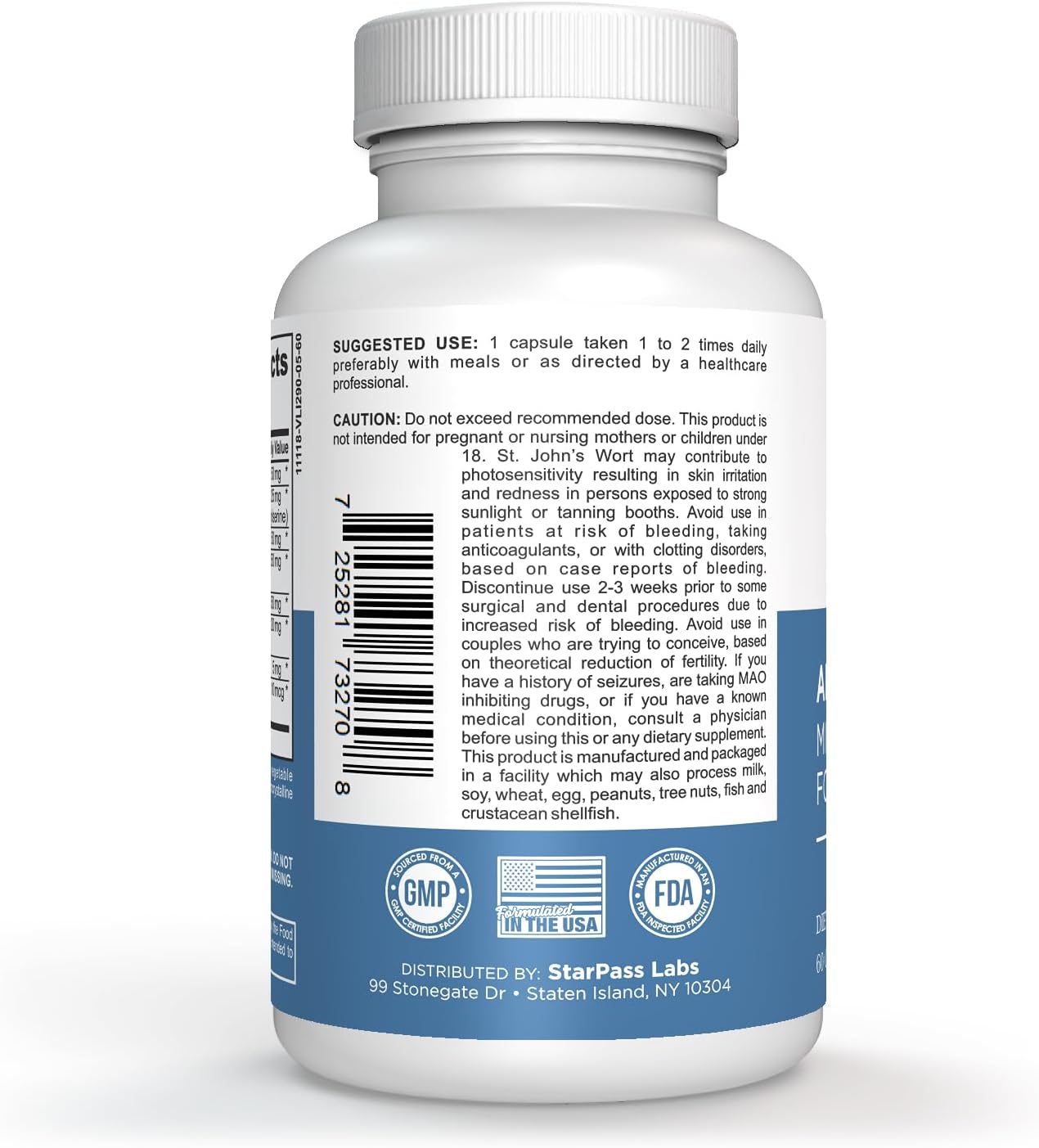 Advanced Memory Formula Extreme Brain Booster, Brain Supplement for Memory, Focus and Mental Performance, Memory Vitamins for Better Brain Health 180 Capsules (3 Pack)