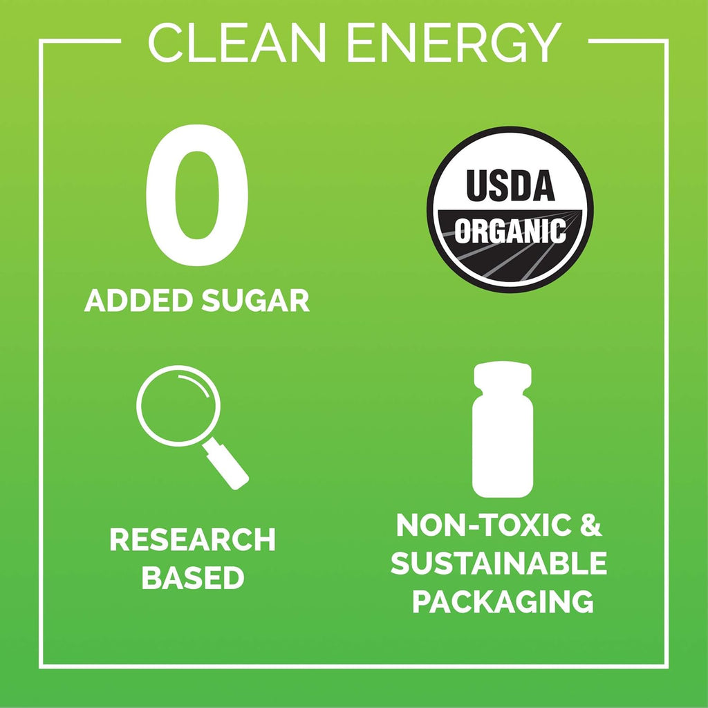 Ethan's Organic Clean Energy Shots Pineapple, Sugar Free Natural Pre-Workout Focus Boost, Gluten Free, Vegan, B6 & B12 Vitamin C with Green Tea Extract and Guayusa (6 Pack of 2oz Shots)