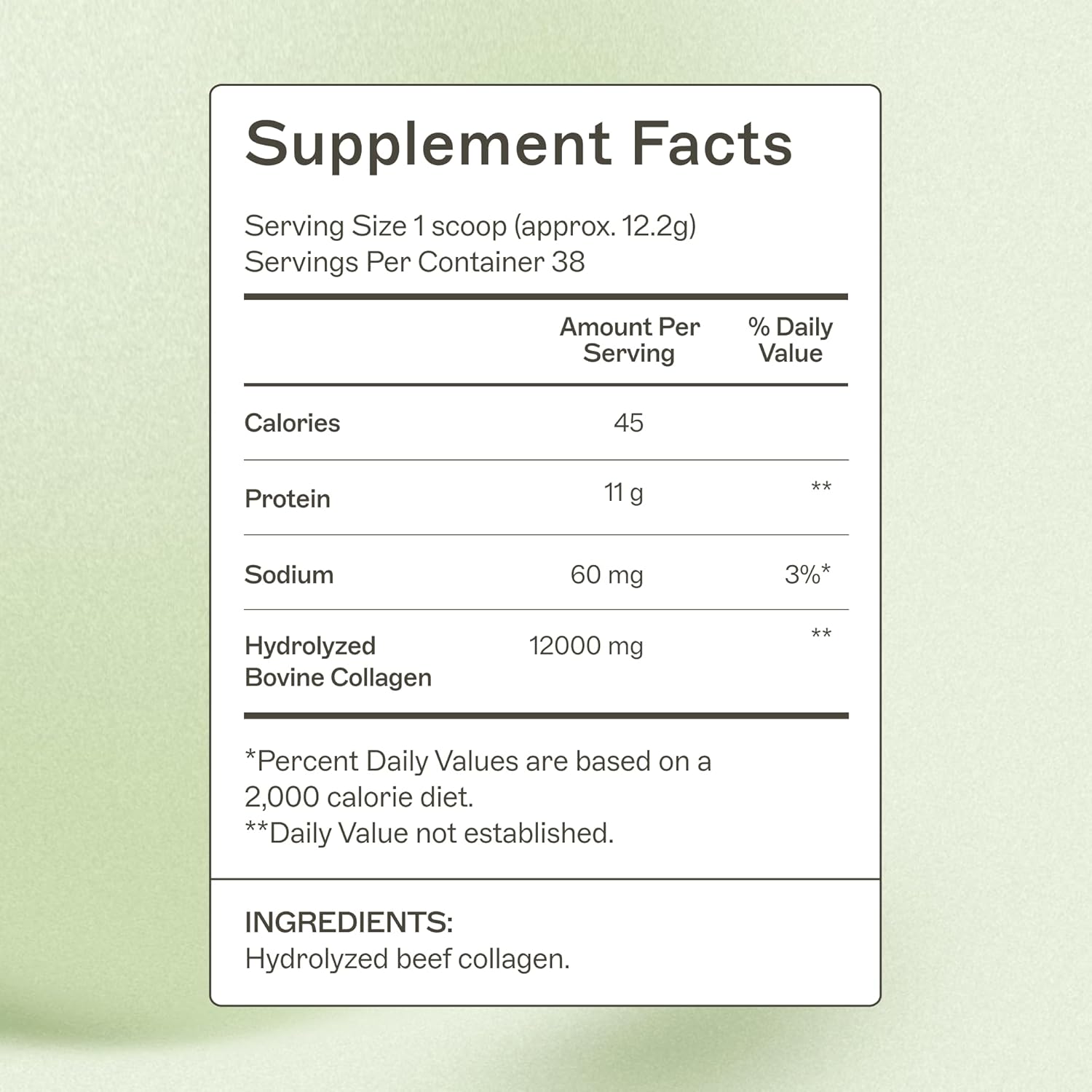 Amy Myers MD Collagen Protein Powder - Type 1 & 3 Collagen - Bovine Collagen to Support Healthy Hair, Skin & Nails - Gluten-Free, Dairy-Free & Non-Soy - 16.08 oz (38 Servings)