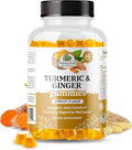 Amazing Botanicals Turmeric & Ginger Gummies – 270 mg Turmeric Extract & 12 mg Ginger per Serving – Apricot Flavor – 60 Gummies – Vegan, Gluten-Free, Non-GMO – Dietary Supplement